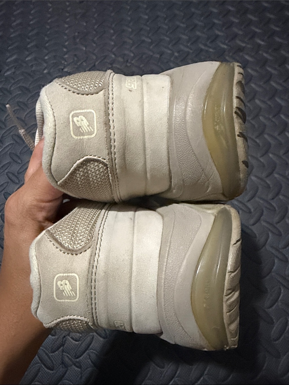 New Balance Womens 928 Walking Shoes Tan Suede Leather Comfort Sneakers Size 8 - Picture 4 of 7